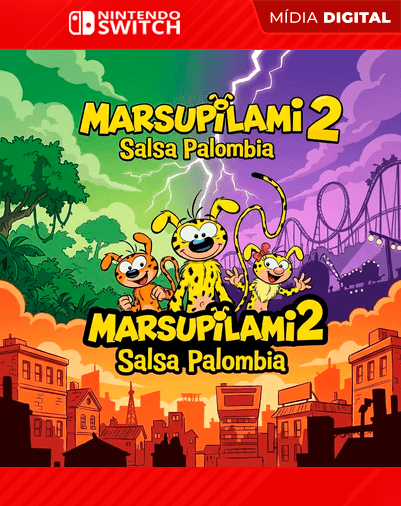 Marsupilami 2 – Salsa Palombia – Nintendo Switch – Mídia Digital