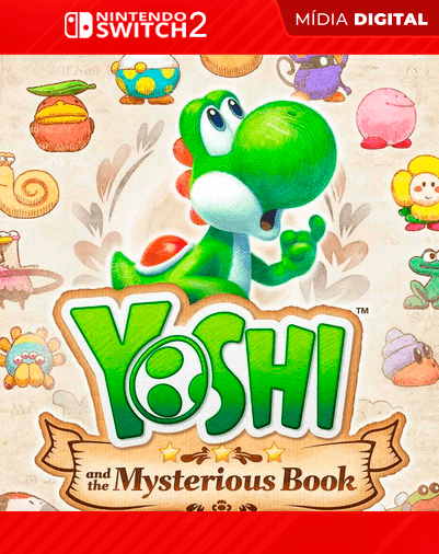 Yoshi and the Mysterious Book – Nintendo Switch 2 – Mídia Digital