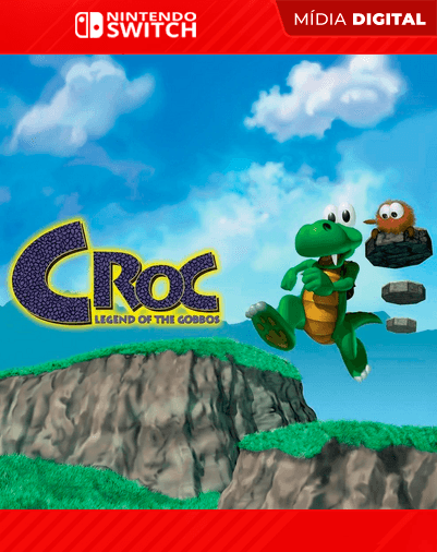 Croc Legend of the Gobbos – Nintendo Switch – Mídia Digital