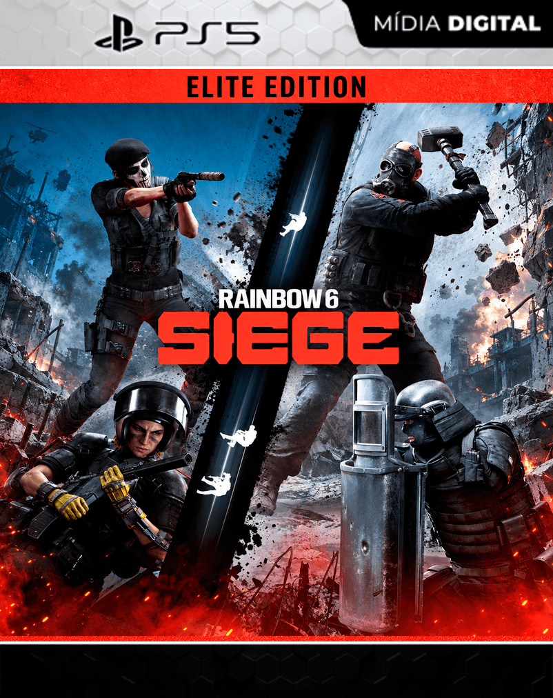 Tom Clancy’s Rainbow Six Siege – Elite Edition – PS5 – Mídia Digital
