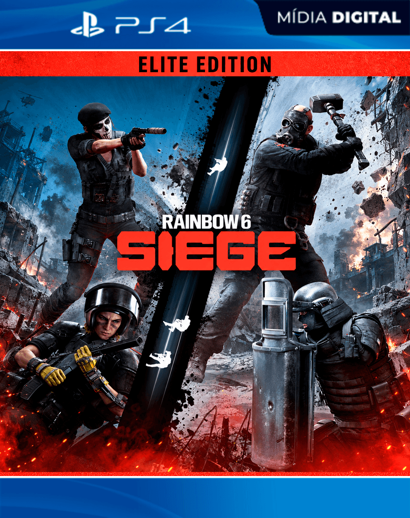 Tom Clancy’s Rainbow Six Siege – Elite Edition – PS4 – Mídia Digital