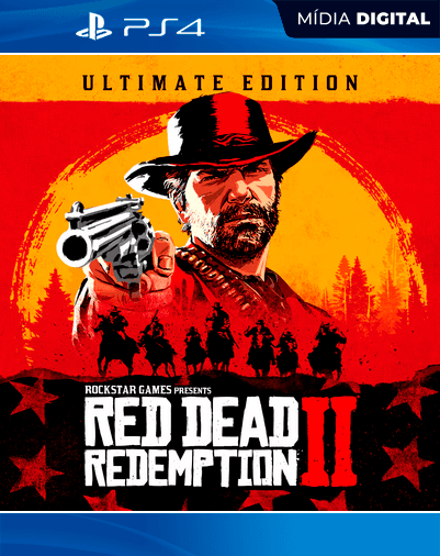 Red Dead Redemption 2: Ultimate Edition – PS4 – Mídia Digital