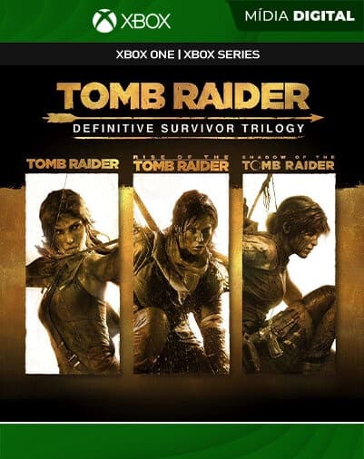 Tomb Raider: Definitive Survivor Trilogy – Xbox One / XS – Mídia Digital