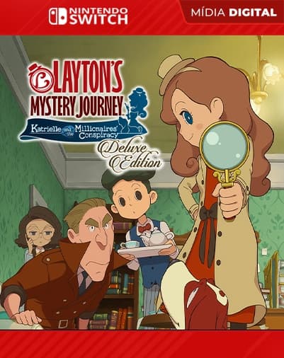 LAYTON’S MYSTERY JOURNEY: Katrielle and the Millionaires’ Conspiracy – Nintendo Switch – Mídia Digital