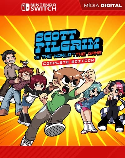 Scott Pilgrim vs The World: The Game Complete Edition – Nintendo Switch – Mídia Digital