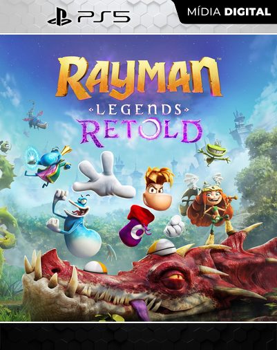 Rayman Legends Retold - PS5 - Mídia Digital