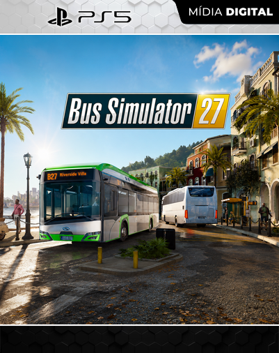 Bus Simulator 27 - PS5 - Mídia Digital