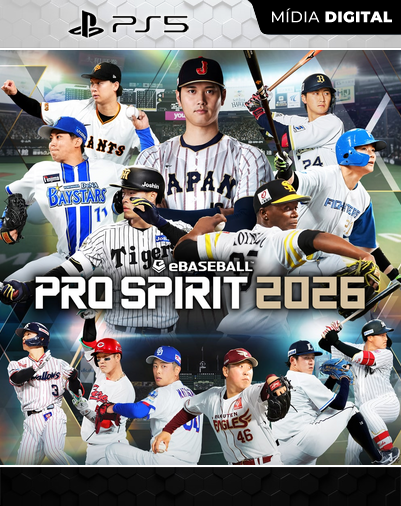 eBaseball: PRO SPIRIT 2026 - PS5 - Mídia Digital