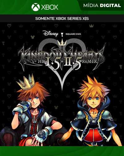 KINGDOM HEARTS -HD 1.5+2.5 ReMIX - Xbox Series XS - Mídia Digital