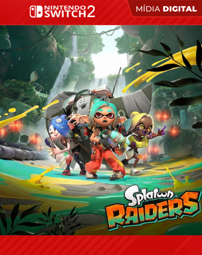 Splatoon Raiders - Nintendo Switch 2 - Mídia Digital