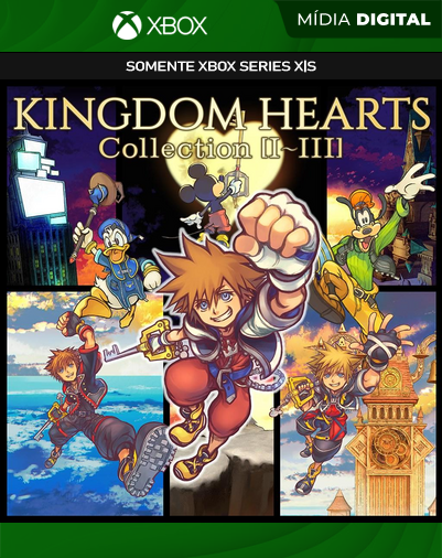 KINGDOM HEARTS Collection [I～III] - Xbox Series XS - Mídia Digital
