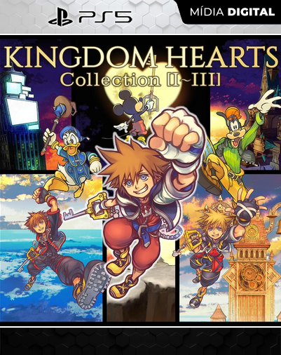 KINGDOM HEARTS Collection [I～III] - PS5 - Mídia Digital