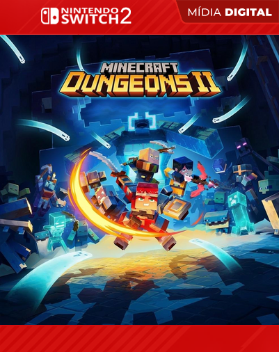 Minecraft Dungeons II - Nintendo Switch 2 - Mídia Digital