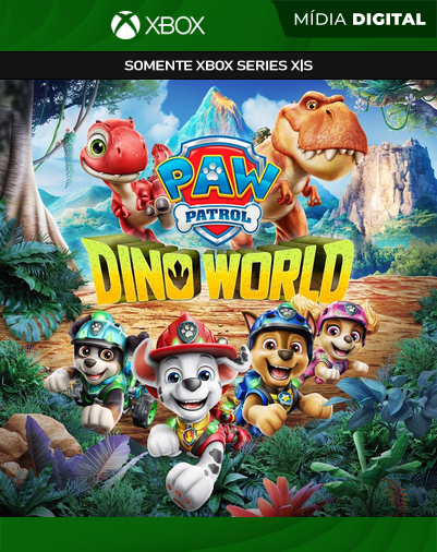 Patrulha Canina - O Mundo dos Dinossauros - Xbox Series XS - Mídia Digital