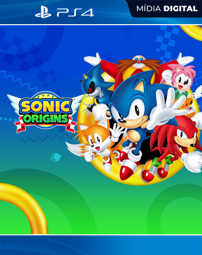 Sonic Origins - PS4 - Mídia Digital