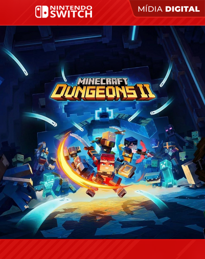 Minecraft Dungeons II - Nintendo Switch - Mídia Digital