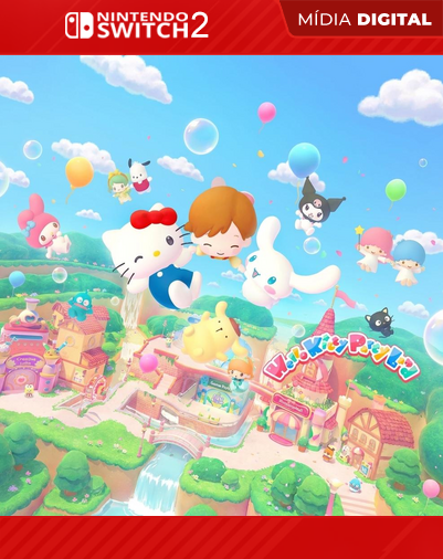 Hello Kitty Party Land - Nintendo Switch 2 - Mídia Digital