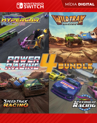 Power Racing Bundle 4 - Nintendo Switch - Mídia Digital