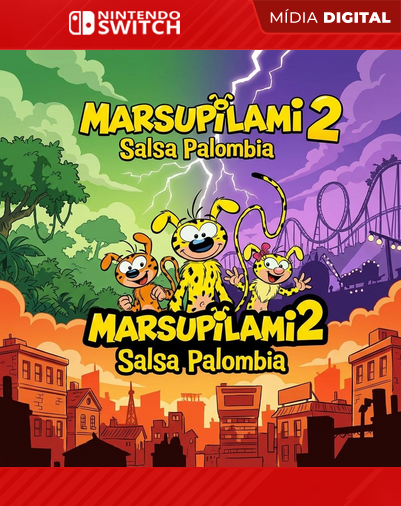 Marsupilami 2 - Salsa Palombia - Nintendo Switch - Mídia Digital