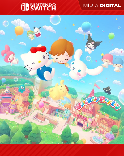 Hello Kitty Party Land - Nintendo Switch - Mídia Digital