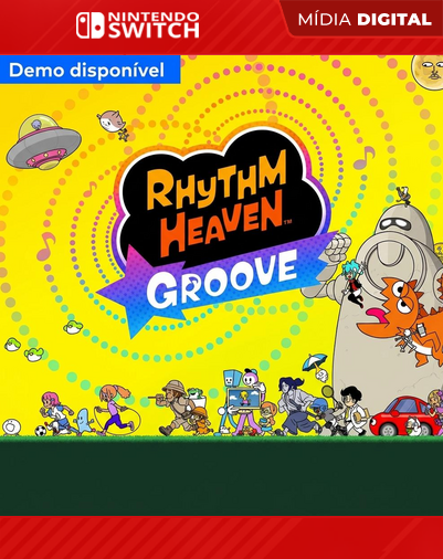 Rhythm Heaven Groove - Nintendo Switch - Mídia Digital