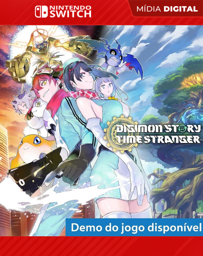 Digimon Story Time Stranger - Nintendo Switch - Mídia Digital