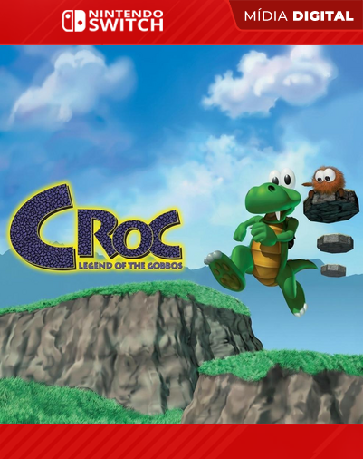 Croc Legend of the Gobbos - Nintendo Switch - Mídia Digital